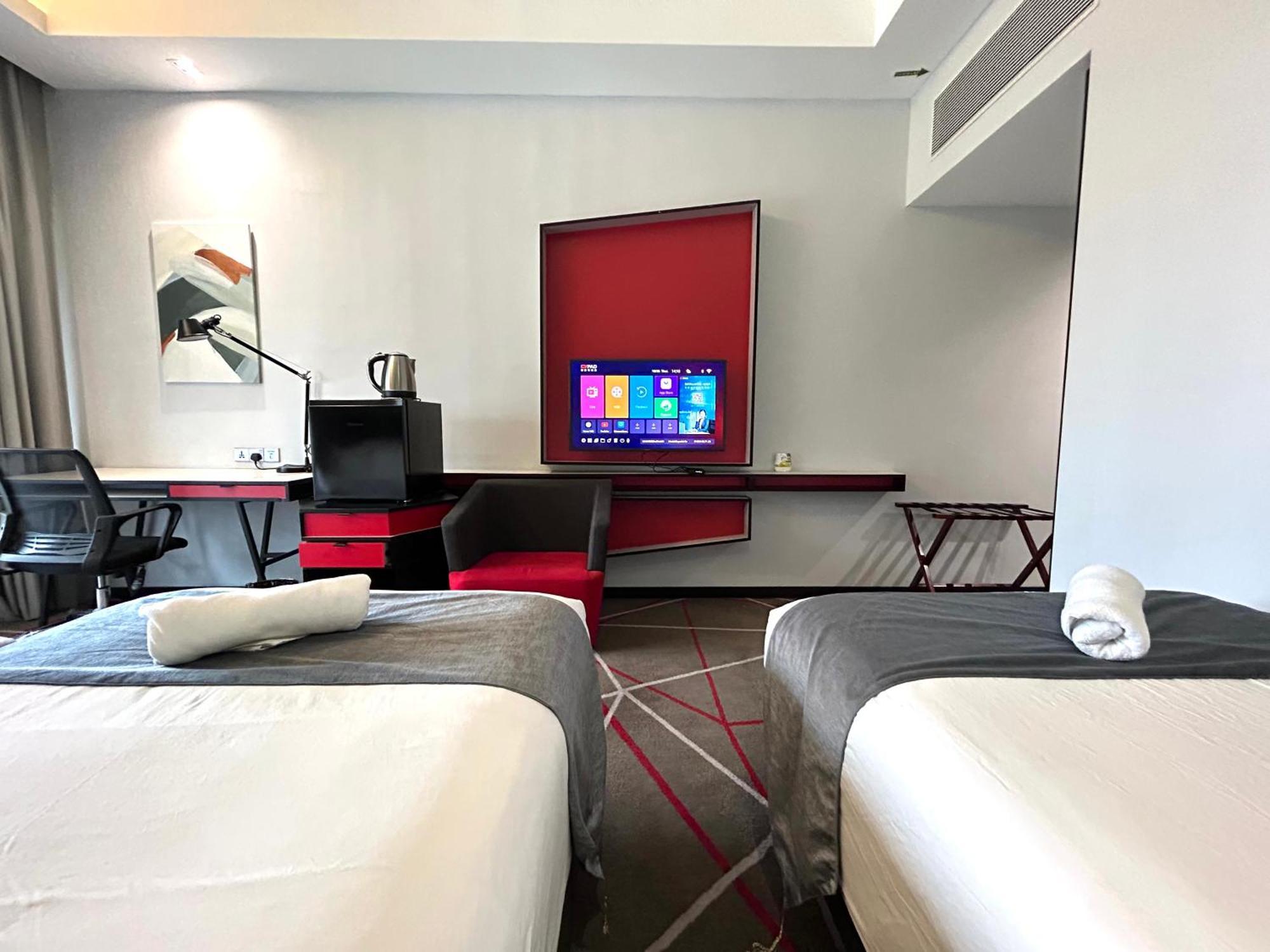 #23 Kl Towel View Twin Bed Suites @ Infinity Pool كوالالمبور المظهر الخارجي الصورة